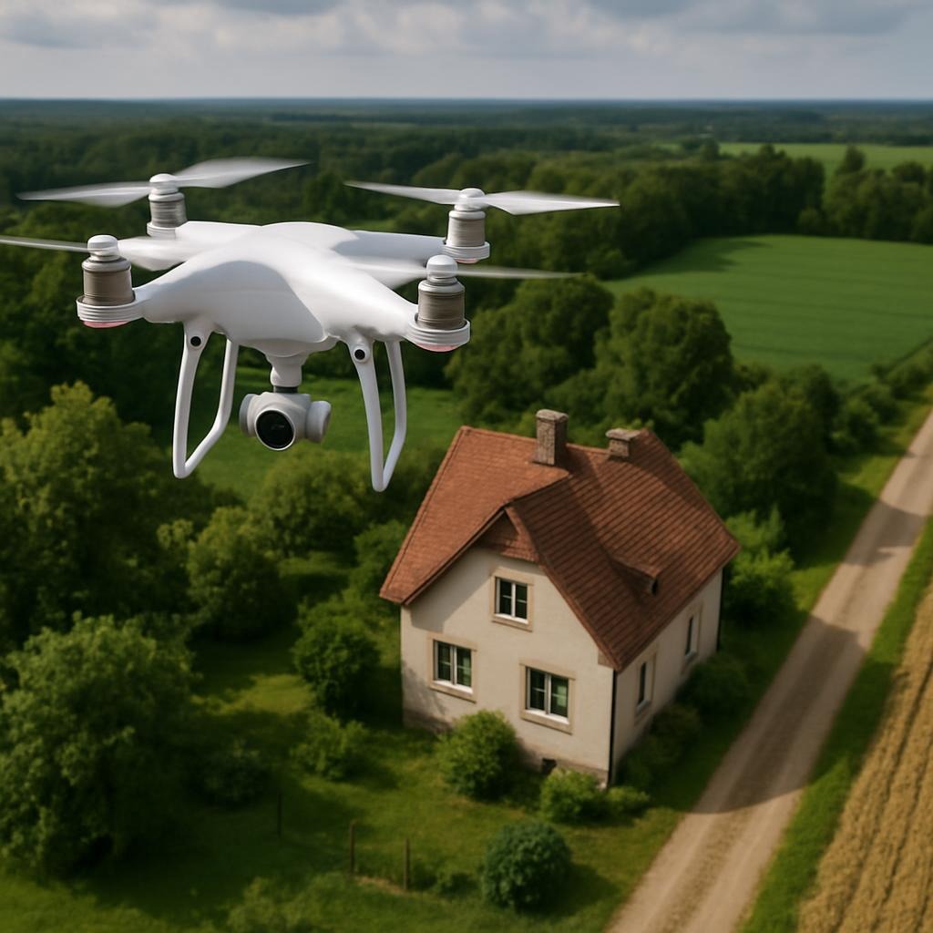 Individuelle Planung ihres Solar-Projektes mittels Drohne